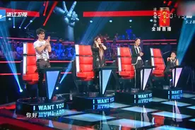 好声音：姚贝娜神翻唱《也许明天》震撼全场，哈林：声音太恐怖了视频封面