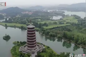 登上雁栖塔俯瞰北京大地，登高望远美景尽收眼底，太壮观了视频封面