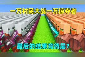 我的世界：掠夺者和村民生活在一起，他们会放弃仇恨，成为朋友么