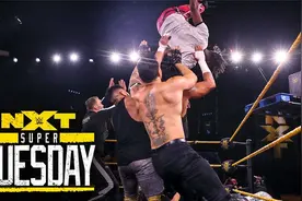 NXT580：泰勒被五人包围 放荡哥和斯科特从叉车顶上跳下 解救队友视频封面