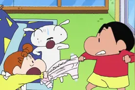蜡笔小新：小白辛苦了，剩下的交给美冴解决视频封面