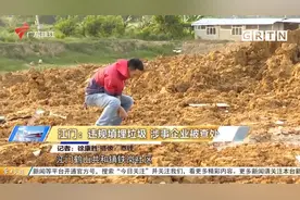 江门：违规填埋垃圾 涉事企业被查处视频封面