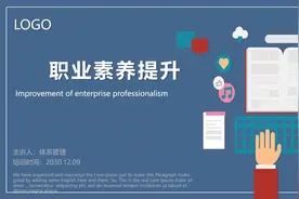 【职业经理人必修课】职场知识-职业化素养提升培训PPT视频封面