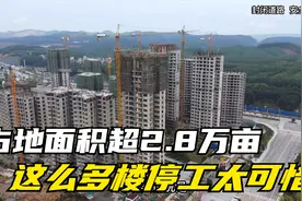 恒大在广西最大地产项目，占地面积2.8万亩！这么多楼停工太可惜视频封面