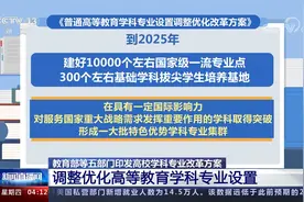 教育部等五部门印发高校学科专业改革方案视频封面