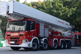 价值3300万的消防车，最大升高高度101米！全中国只有30多台视频封面