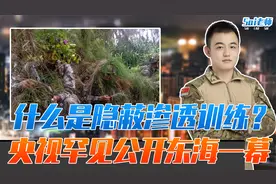什么是隐蔽渗透训练？央视罕见公开东海一幕，披露解放军重大动作视频封面