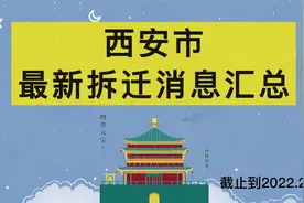 西安市各区县最新拆迁消息汇总视频封面