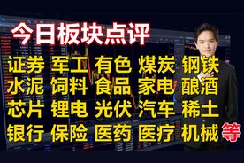 8.10 A股热点板块：军工、证券、芯片、锂电、酿酒等板块 全解读视频封面