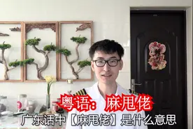 麻甩佬，在广东粤语和广西白话是什么意思？