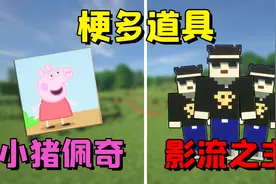 我的世界：影流之主小猪佩奇托儿所，这么多流行梗你都认识吗？视频封面