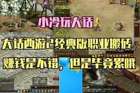 大话西游2经典版搬砖赚钱都知道，但很累！符文带四种植实操