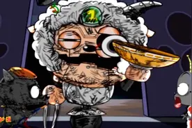 灰太狼红太狼潜入羊村遇到机器人，结果将垃圾带回了狼堡！视频封面