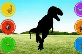 侏罗纪恐龙世界，大阳角龙，似鳄龙，圆顶龙视频封面