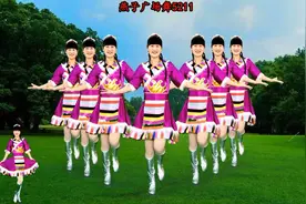 32步民族广场舞《姑娘我等你》附分解动作，简单大气，分分钟学会视频封面