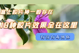 富士胶片神一般存在 18种胶片效果全在这里 有没有毒到你？