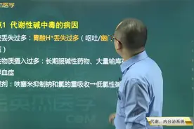 代谢内分泌系统：代谢性碱中毒的病因、临床表现及检查治疗方法视频封面