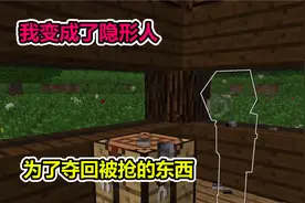 MC我的世界：我变成了透明人，别人都察觉不到我的存在