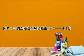 闲鱼二手固态硬盘捡垃圾指南(下)——M.2篇【转载】视频封面