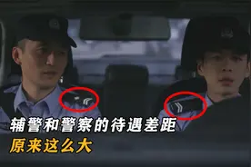 你知道《警察荣誉》有多细吗？辅警和警察的待遇差距居然这么大