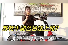 野牦牛这种三轮车能不能合法上路？视频封面