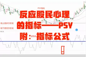 反应股民心理的指标——PSY（附：指标源码）