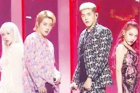 混声组合KARD洗脑新曲音乐中心现场版，霸气舞技引爆全场视频封面