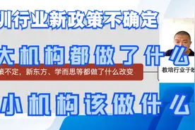 培训行业新政策不确定，新东方、学而思等都做了什么，小机构呢？视频封面