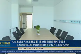 东方医院创三级甲等医院项目预计12月下旬投入使用视频封面