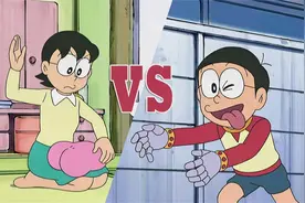 哆啦A梦：大雄用魔术手恶作剧惹众怒，蓝胖子拿出魔术屁股惩罚他视频封面