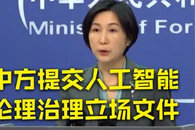 中方提交关于加强人工智能伦理治理的立场文件 外交部介绍情况视频封面