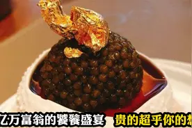 亿万富翁每天都吃啥，山珍海味不稀罕，稀有食物才是最爱视频封面