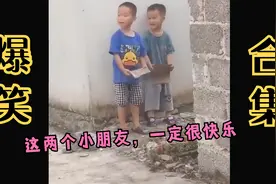 爆笑合集：这两个小朋友一定很快乐，沙雕搞笑精选，快乐笑不停视频封面