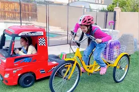 小朋友们要牢记，骑自行车一定戴好头盔，安全骑行最重要视频封面