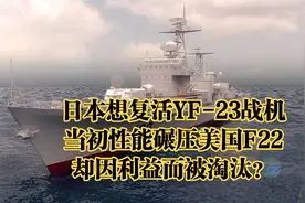 日本想复活YF-23战机，当初性能碾压美国F22，却因利益而被淘汰？视频封面