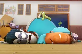搞笑配音：库拉跑步比赛，耍小聪明一马当先，最后却成了最后一名视频封面