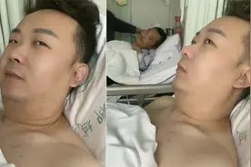 为哄住院的丈夫吃药，妻子说段子活跃气氛，领床大哥听了爆笑不已