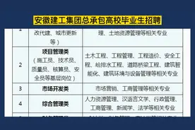 安徽建工集团校园招聘，往届可报，合肥上班，六险二金，10万+/年视频封面