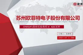 STM32F1基础实验4-ADC视频封面