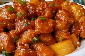 福建人特爱吃的荔枝肉，原来这样做才好吃，外酥里嫩，酸甜可口视频封面