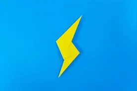 霹雳惊雷，电闪雷鸣！简单折纸闪电，能当飞镖又能当书签！