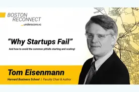 哈佛商学院教授Tom Eisenmann: 创业公司为何失败（上）|中英双字视频封面