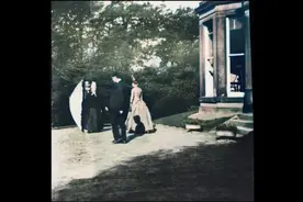 【4k高清】1888年，世界上最早录制的视频，朗德花园，英格兰