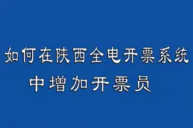 如何在陕西税务全电开票中增加开票员视频封面