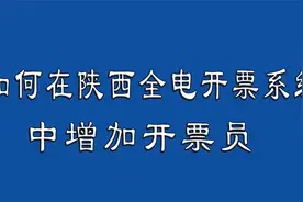 如何在陕西税务全电开票中增加开票员视频封面