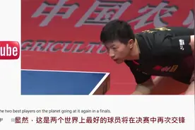 老外看马龙VS樊振东巅峰较量 外国网友：中国是乒乓球最高舞台视频封面