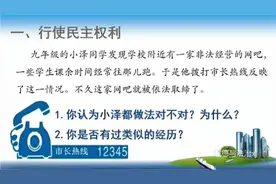 《道德与法治》九年级上册第三课第二框参与民主生活-微课视频