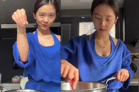 16岁黄多多穿搭再引争议！挂脖背心显身材，继承爸爸厨艺妈妈颜值视频封面