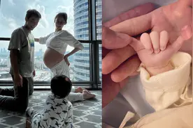 儿女双全！36岁郑恺官宣苗苗二胎产子，宝宝小手比“六”出镜视频封面
