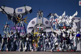 高达Gundam进化史：历代高达作品主要机体size比较（1978-2023）视频封面